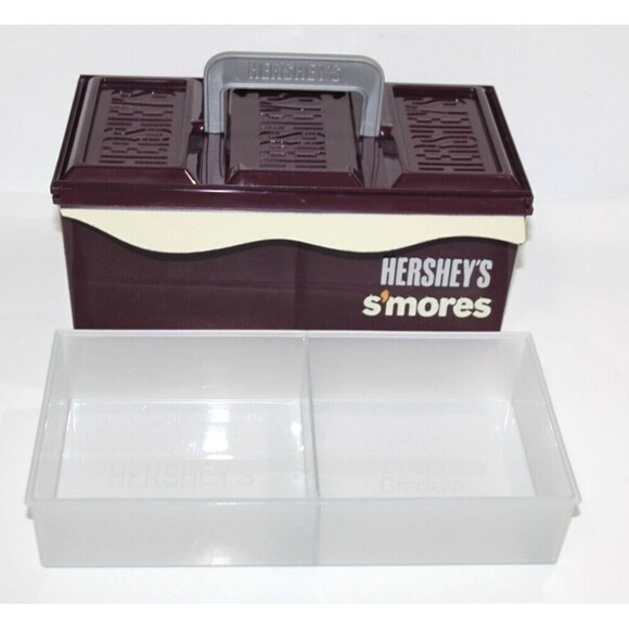 Hershey's S'Mores Caddy Glow In The Dark Carry Case Organizer Camping Tackle Box - Picture 1 of 9